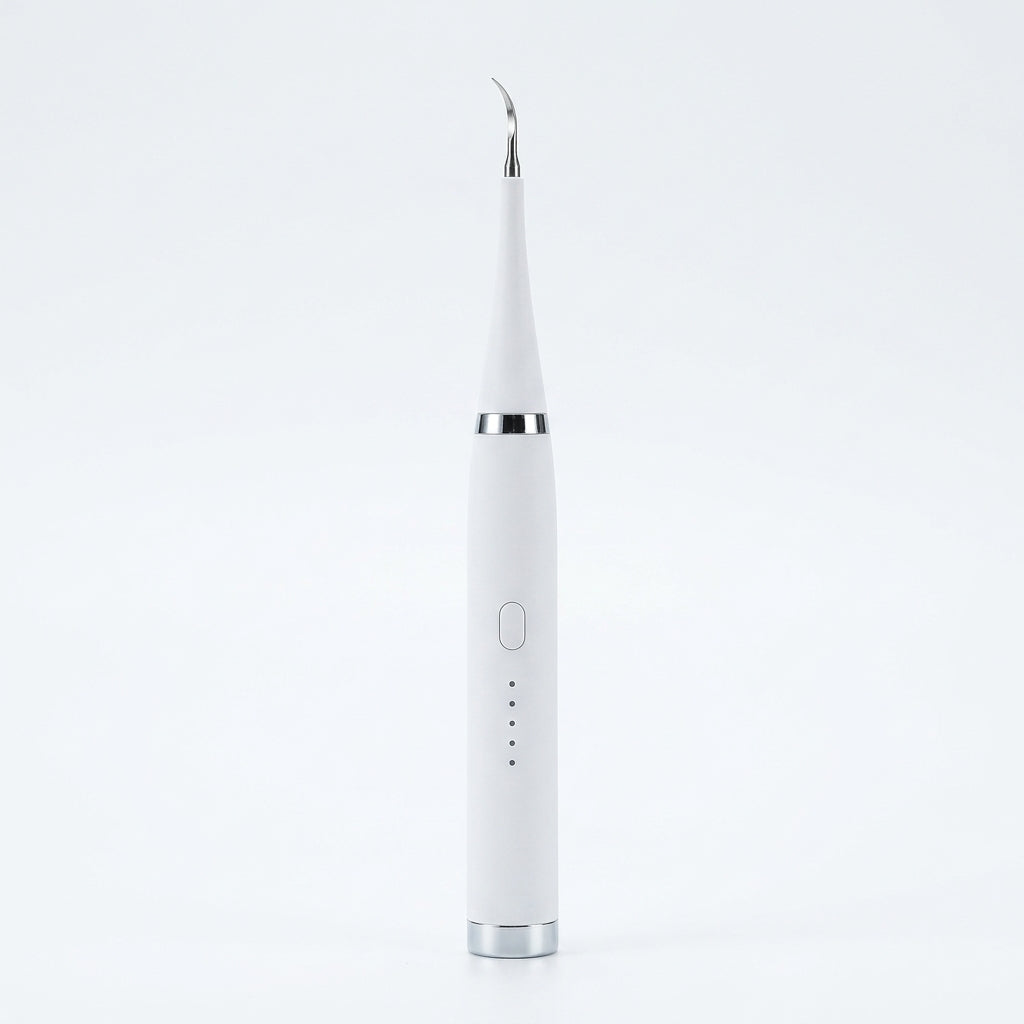 Limpiador dental electrico Felmiro, color blanco, vista frontal