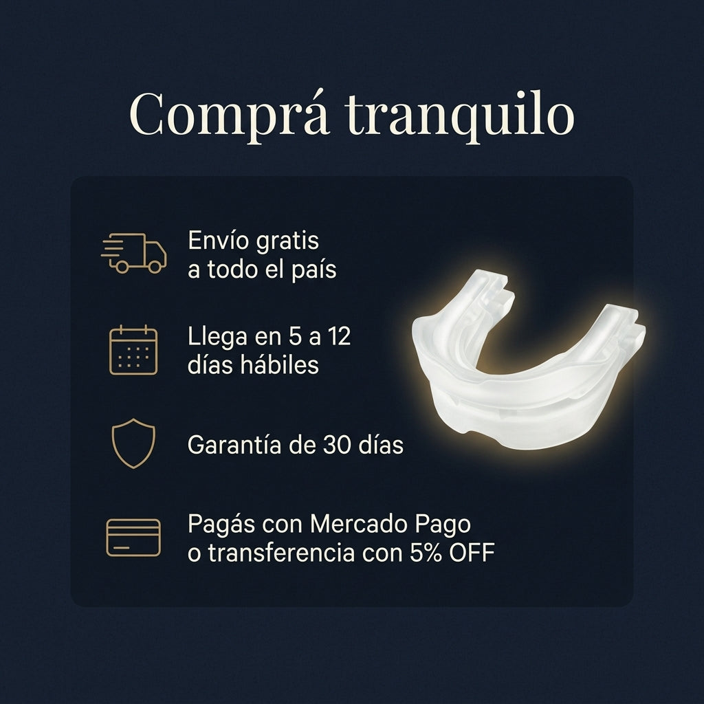 Envío gratis, llega en 5 a 12 días hábiles, garantía de 30 días y pago con Mercado Pago o transferencia
