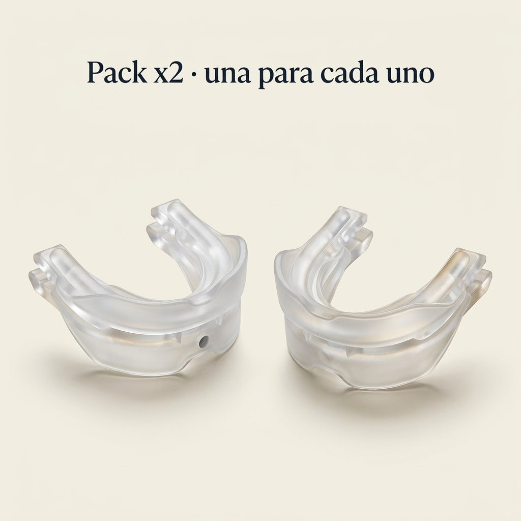 Pack x2: dos boquillas antirronquidos, una para cada uno